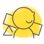 Yellow Person Icon