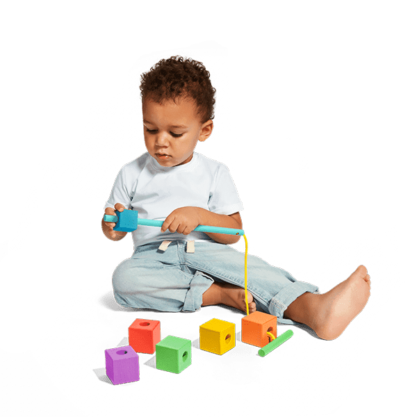 Child threading blocks image